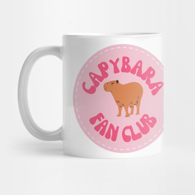 Capybara Fan Club by groovyfolk